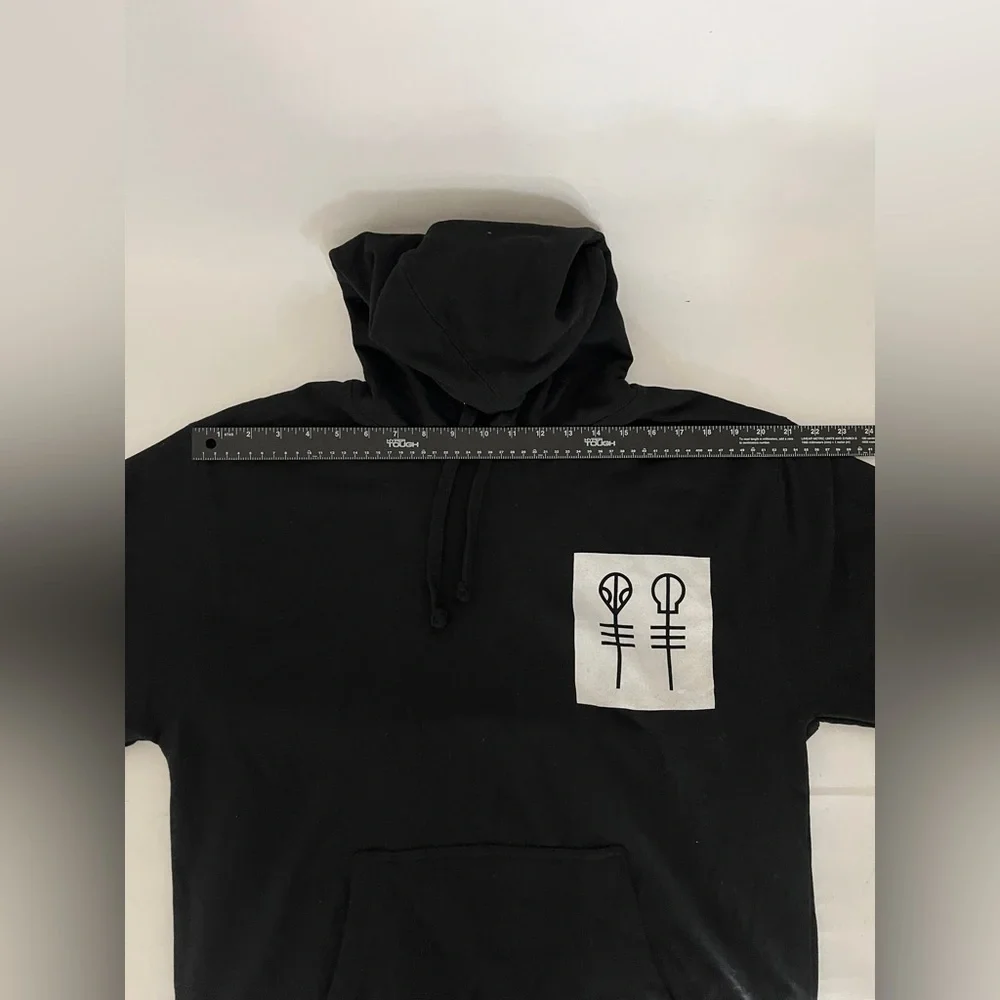 Twenty One Pilots Hooded Sweatshirt Clique Skeleton Keys Hoodie Medium - Picture 5 of 7